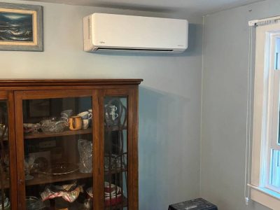 Newly Installed Indoor Air Handler Unit