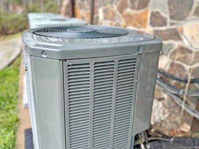 Outdoor Residential HVAC Unit