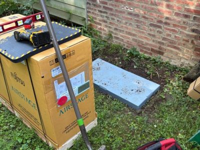 Split Type Outdoor Unit Installation